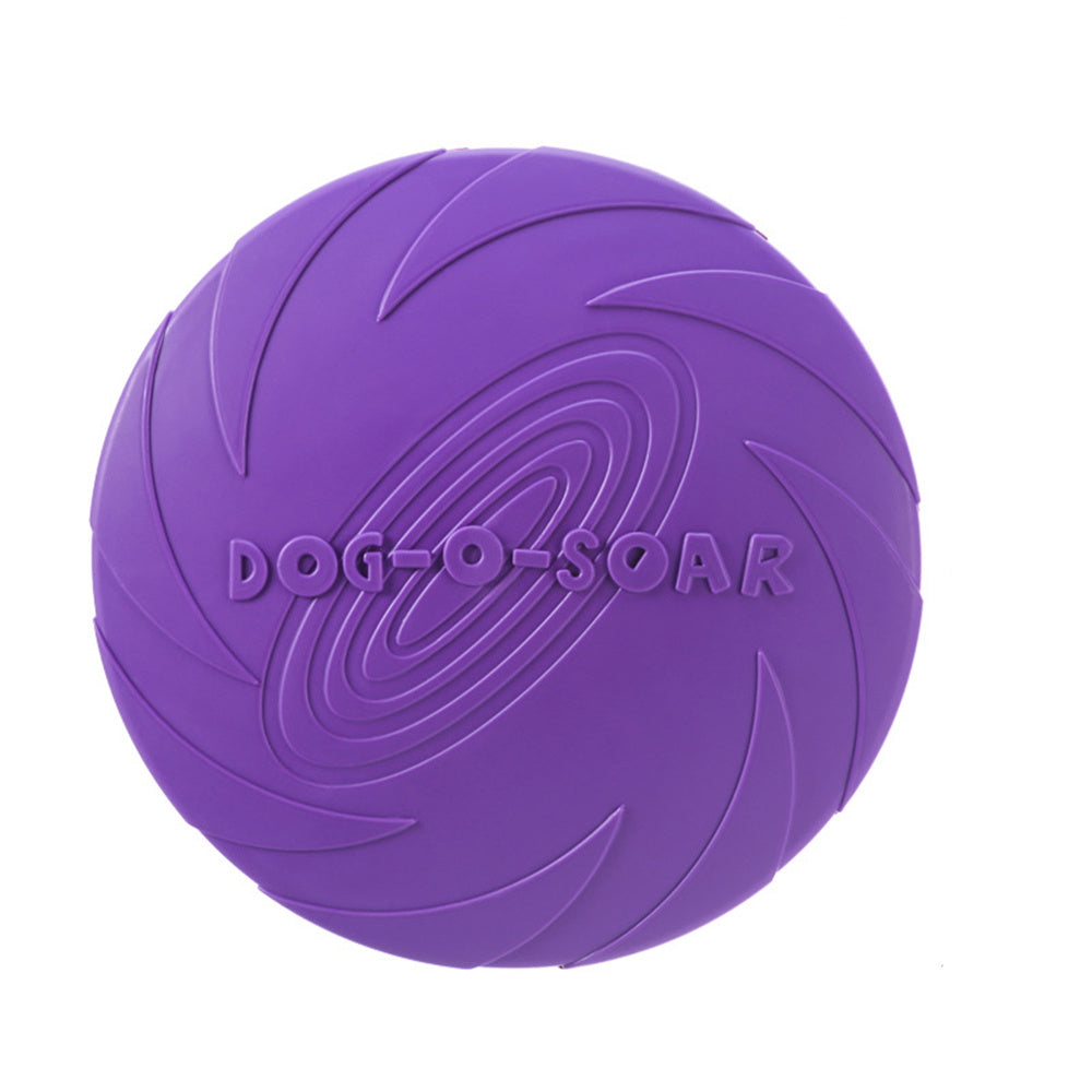 5.91/7.09/8.66inch Rubber Dog Flying Disc Pet Puppy Outdoor Sports Game Training Interactive Toy
