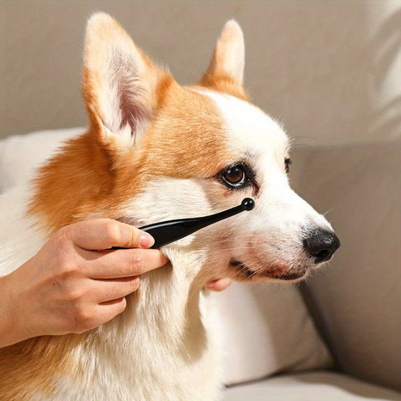 3pcs Dog Eye Cleaning Brush Dog Tear Stain Remover Dog Puppy Eye Excrement