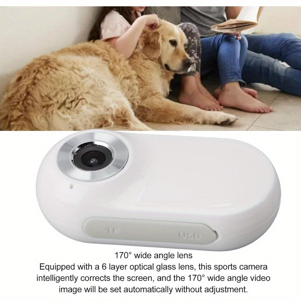 170° Wide Angle Pet Dog Collar Camera with 0.96 Inch LCD Screen, Multi Fuctional Pet Dog for Video Records