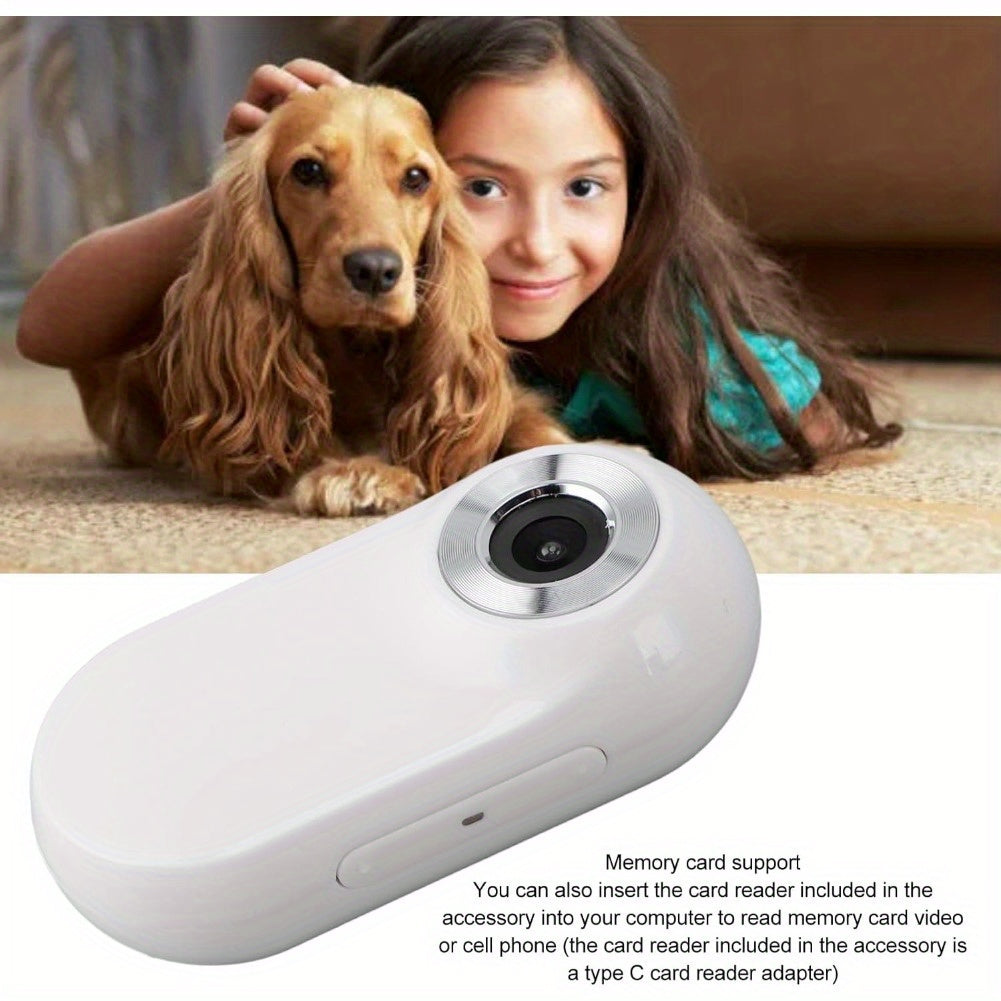 170° Wide Angle Pet Dog Collar Camera with 0.96 Inch LCD Screen, Multi Fuctional Pet Dog for Video Records