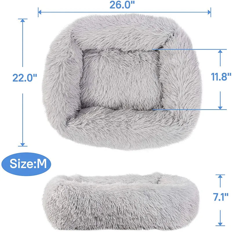 Luxury Plush Dog Bed