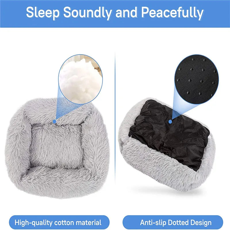 Luxury Plush Dog Bed
