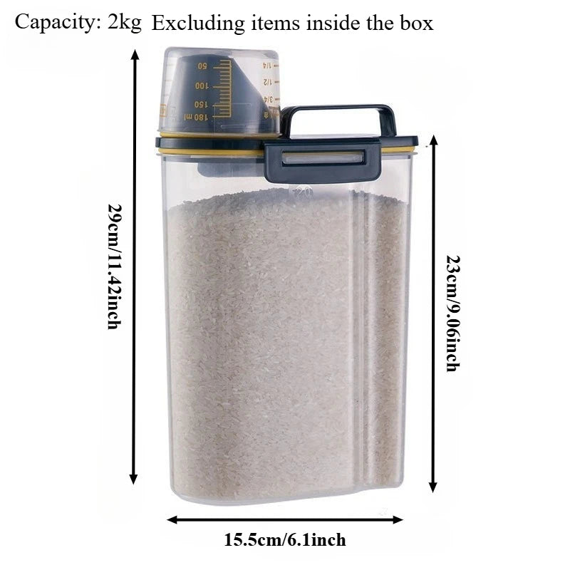 Premium Pet Food Storage Container with Airtight Seal - Durable, Large Capacity, Easy Clean & Stylish Design for Dogs