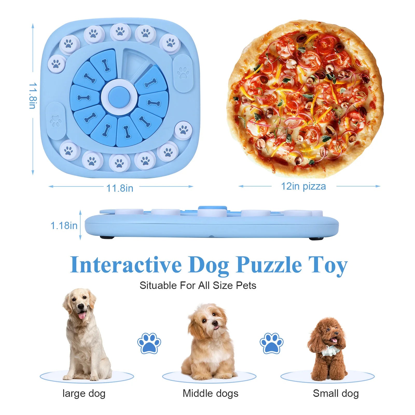 Dog Puzzle Treat Dispenser Toy
