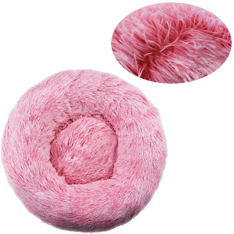 40-90cm 6 Sizes Round Pet Bed for Large Dog Bed Super Soft