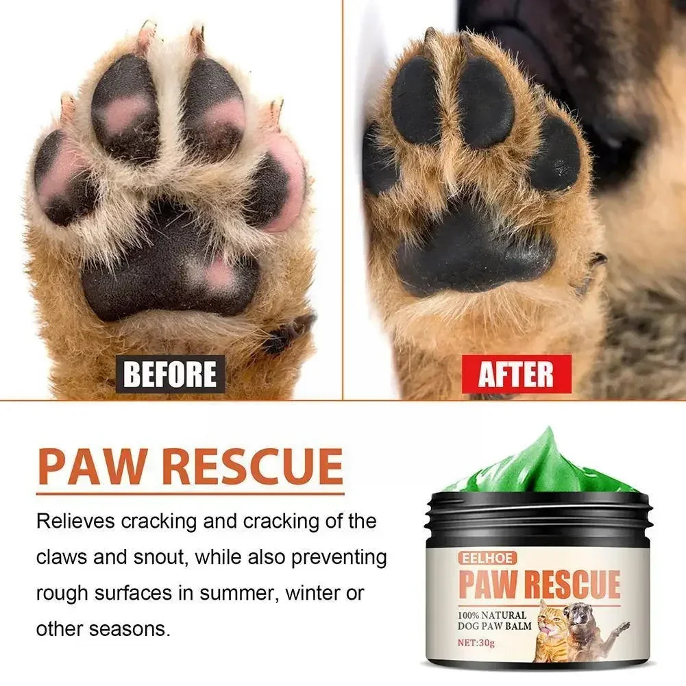 30g Pet Paw Care Cream Dog Foot Care Cream Foot Pad Protection Oil Dog Paw Balm