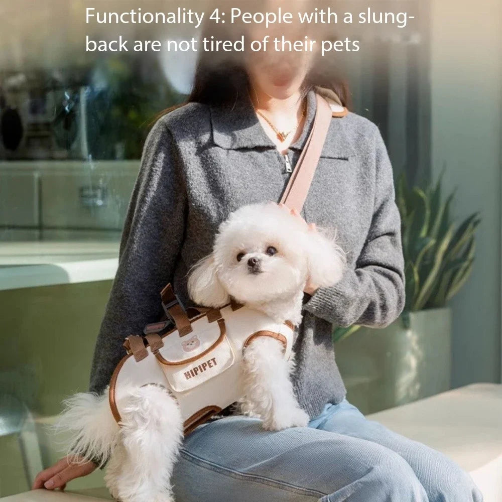 Pet Sling Carrier with Harness