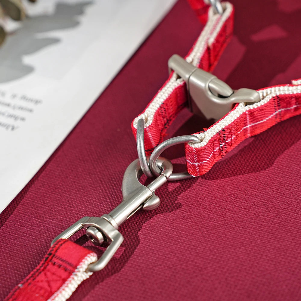 Dog Harness Leash Bag Set