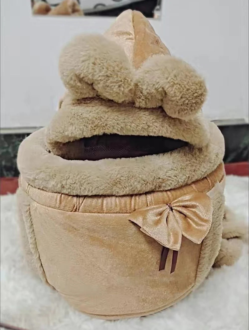 Winter Warm Pet Carrier Backpack