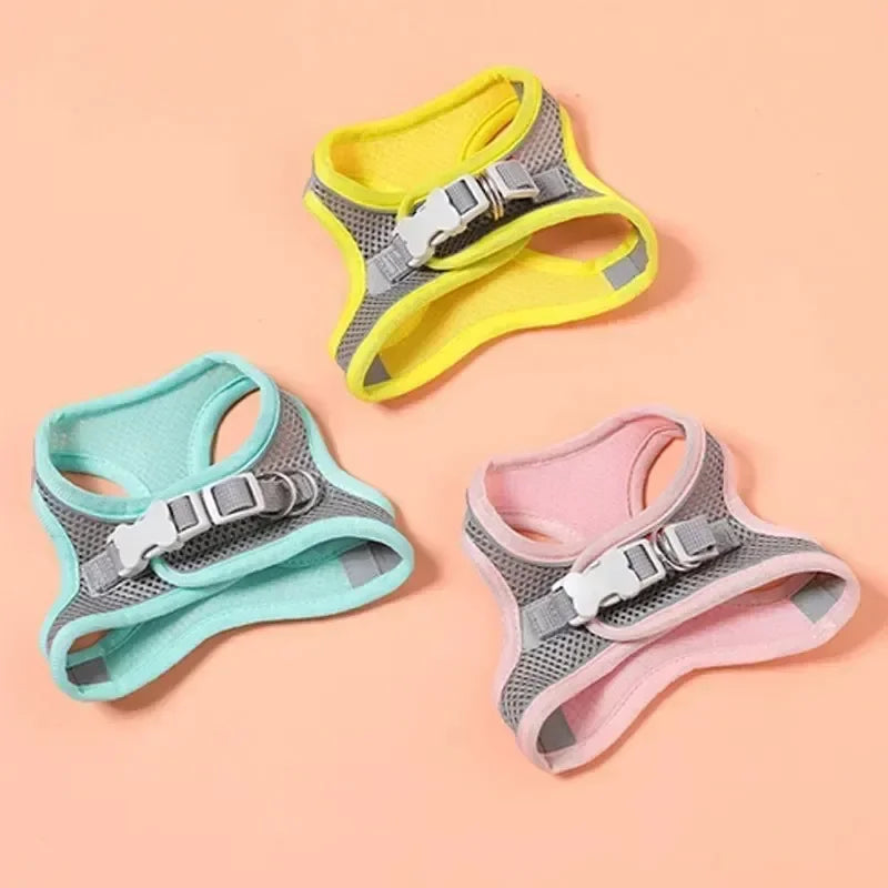 Dog Accessories Small Dog Collar Safety Vest Pet Chest Rope