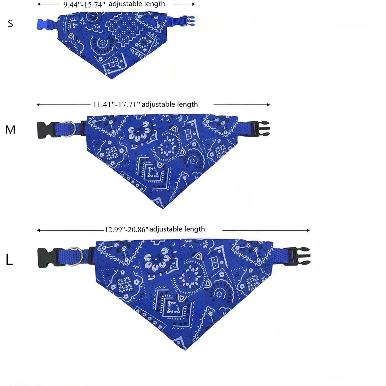 Adjustable Pet Bandana Scarf