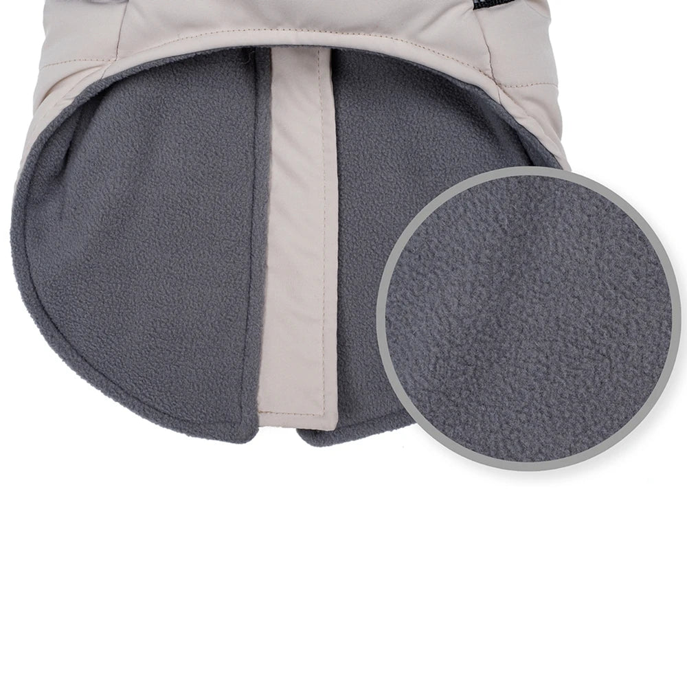 Dog Windbreaker Jacket with Leash