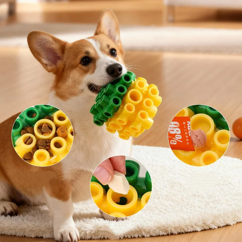 Interactive Dog Puzzle Treat Toy