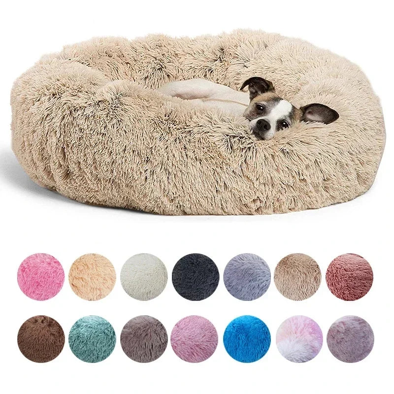 40-90cm 6 Sizes Round Pet Bed for Large Dog Bed Super Soft