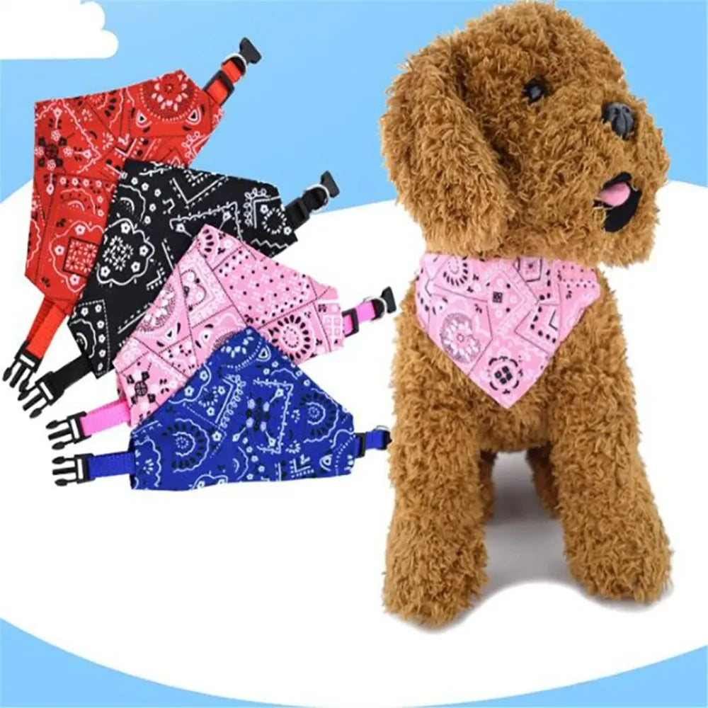 Adjustable Pet Bandana Scarf