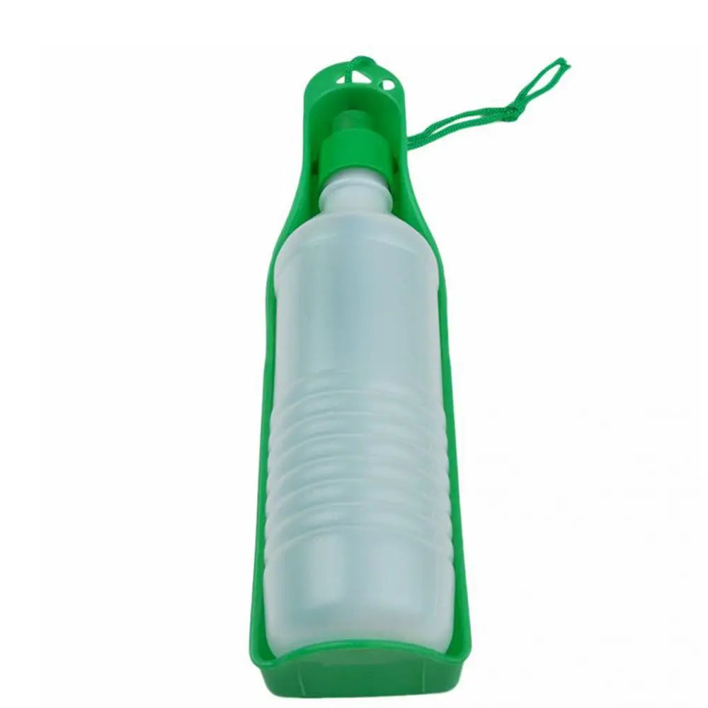 Portable Pet Dog Water Bottle Travel Cup Outdoor Feeder Dispenser