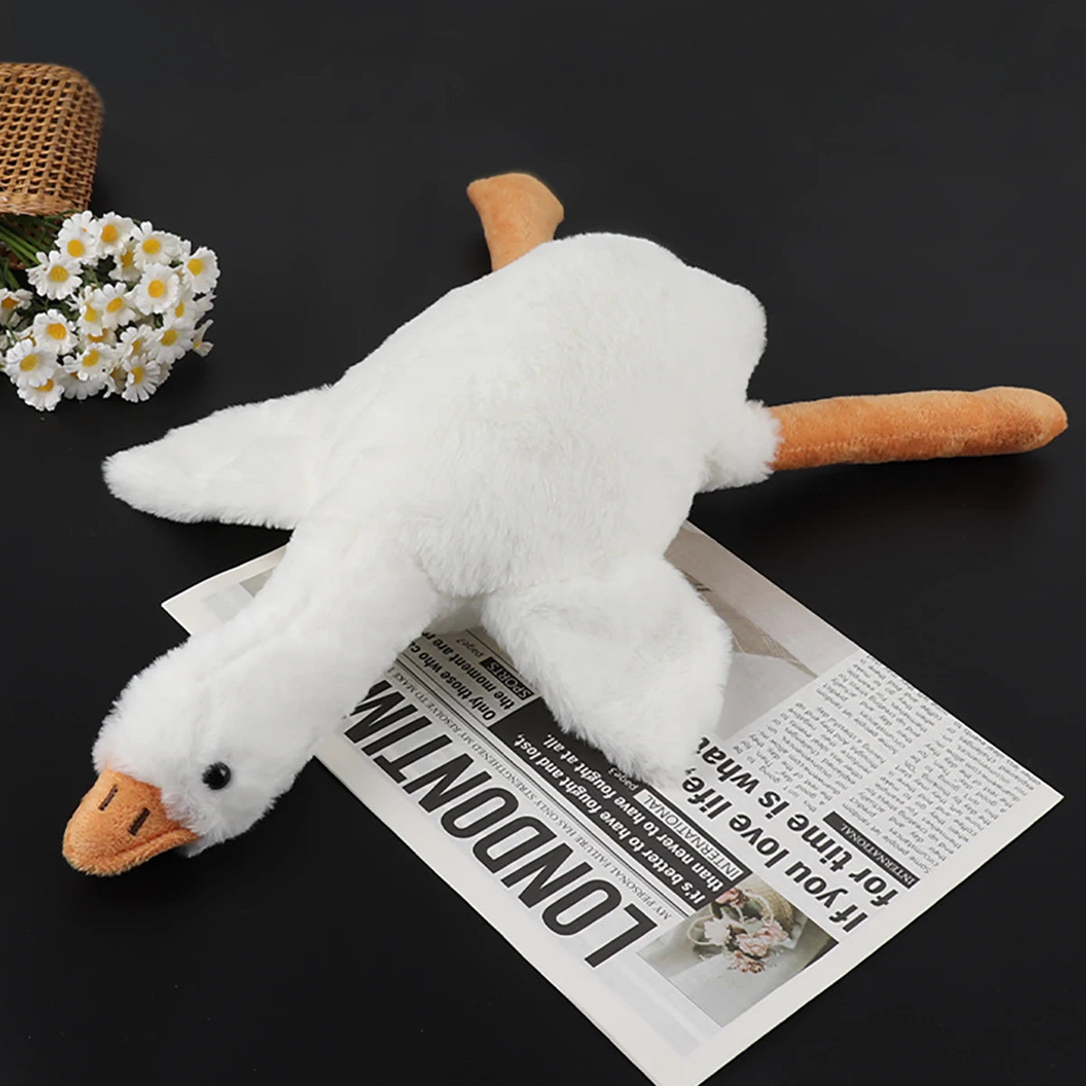 Soft Plush Goose Toy dog