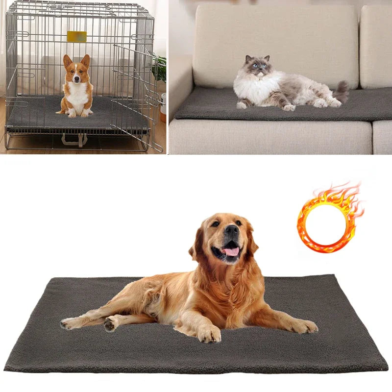Self-Warming Pet Bed Mat