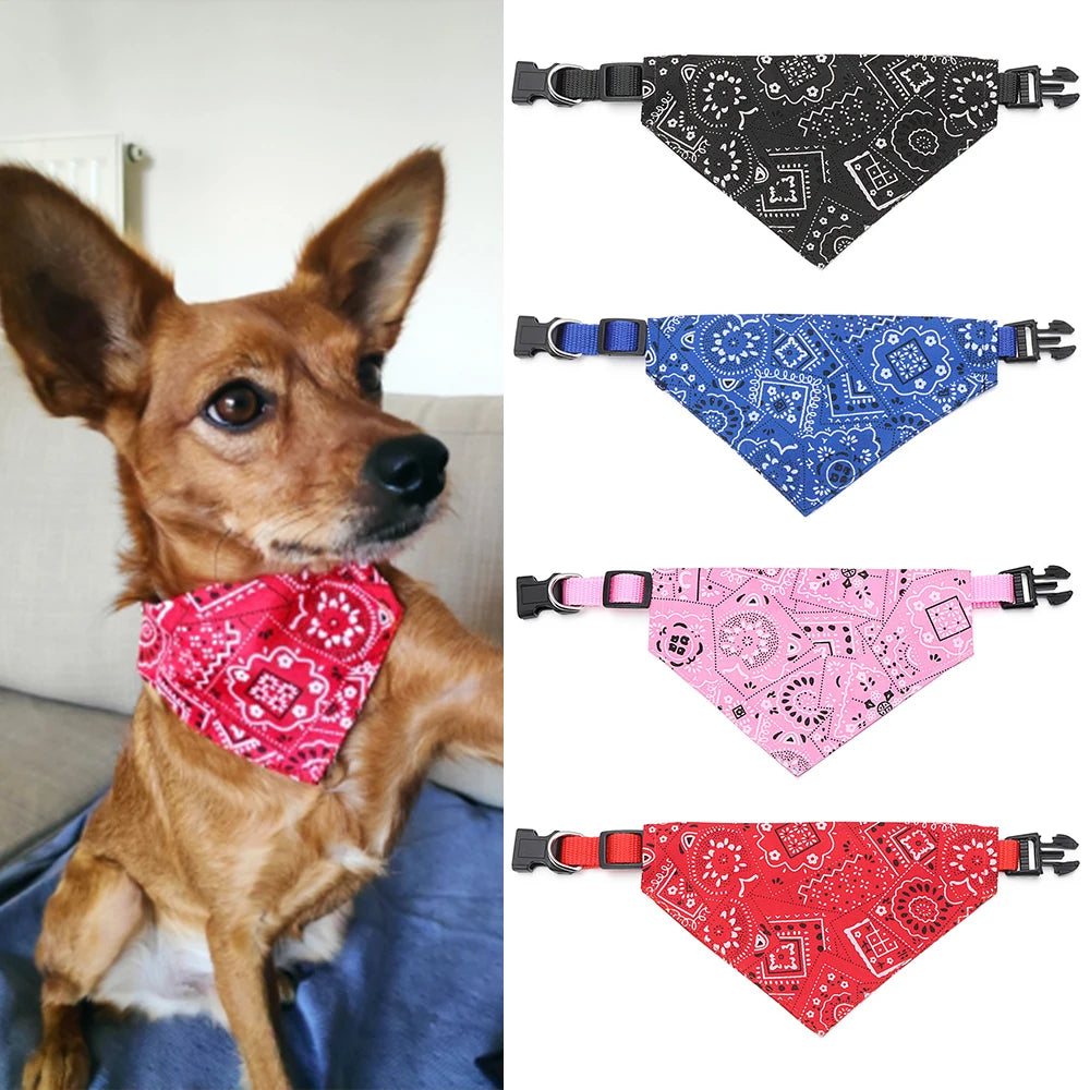 Adjustable Pet Bandana Scarf