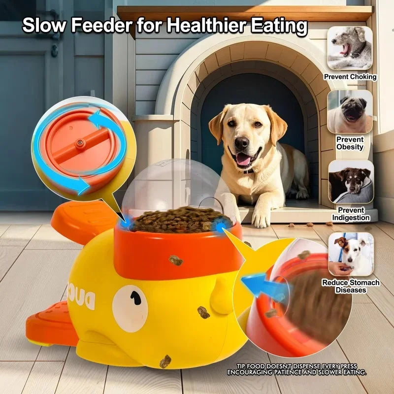 Interactive Duck Treat Dispenser Toy