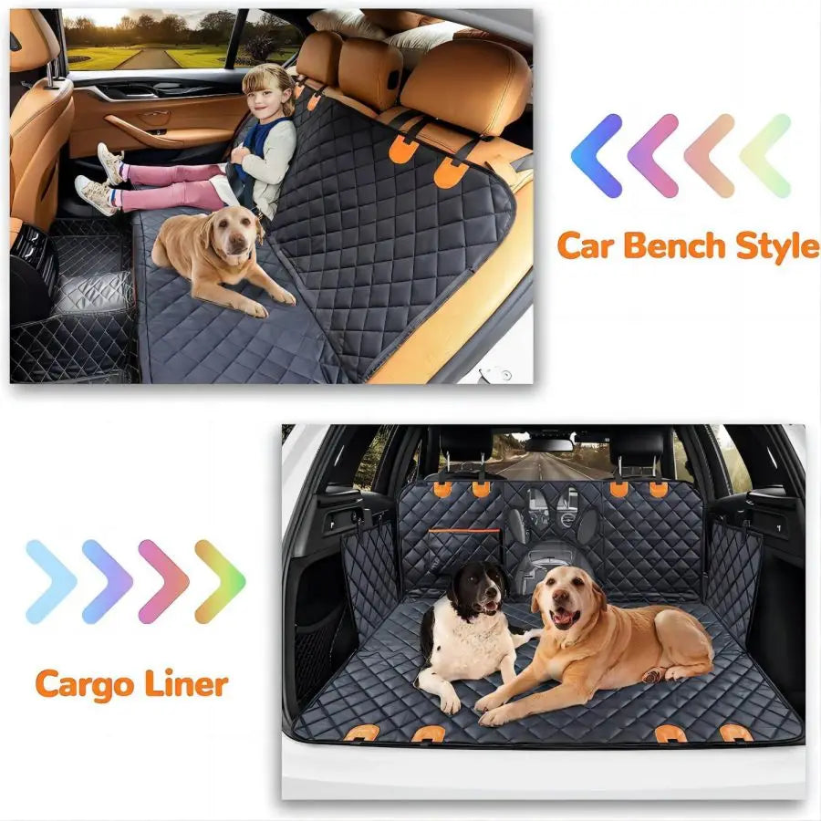 Waterproof Dog Car Hammock Cover