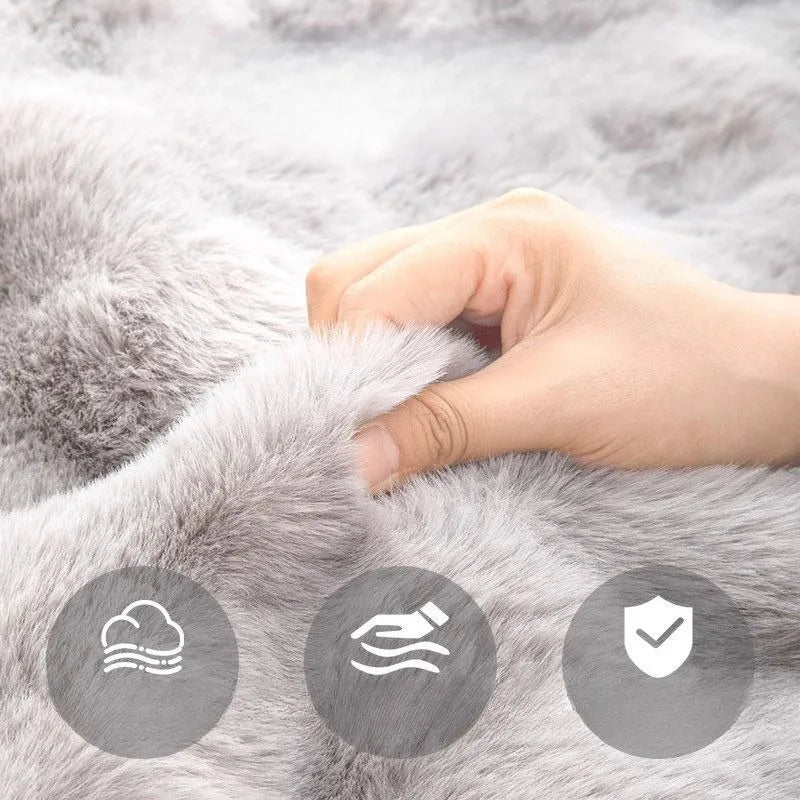 Thick Fleece Dog Bed Mat