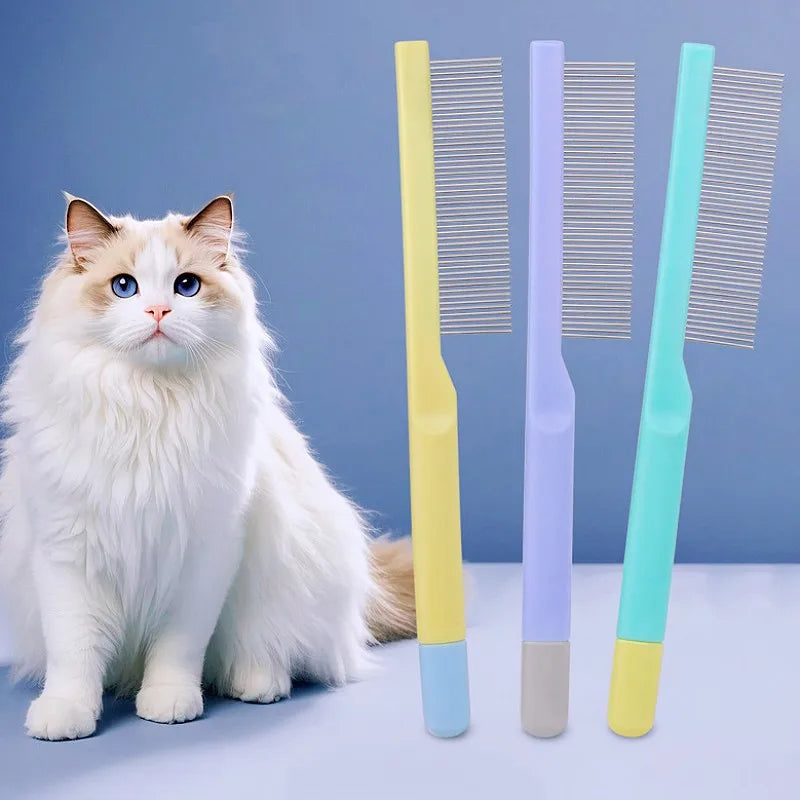 Dog Comb No Hurt Dogs Brush Massage Dog Grooming Brush Stainless Steel Flea Combs