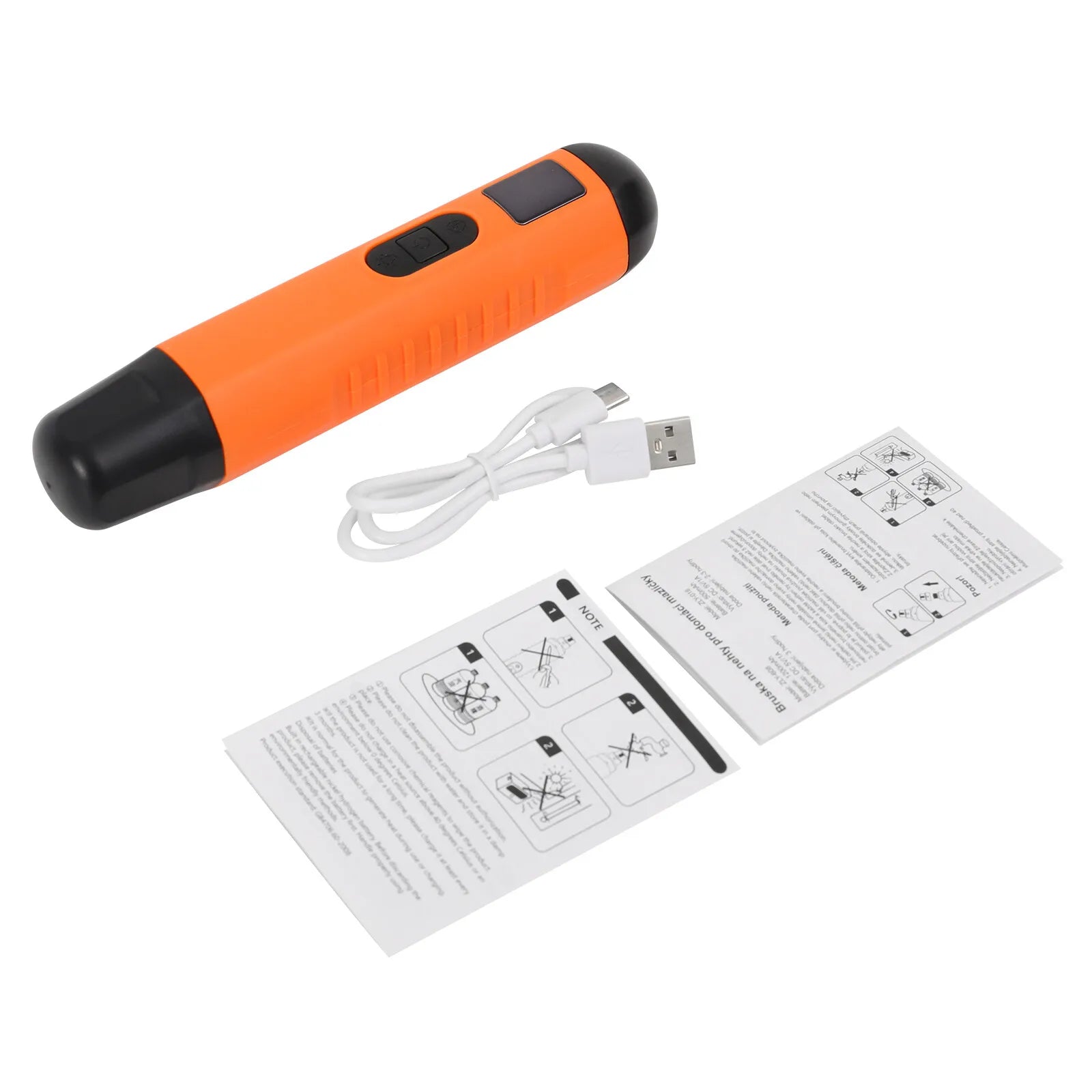 Electric Dog Nail Grinder Pet Trimmer USB Charge Clipper with Light
