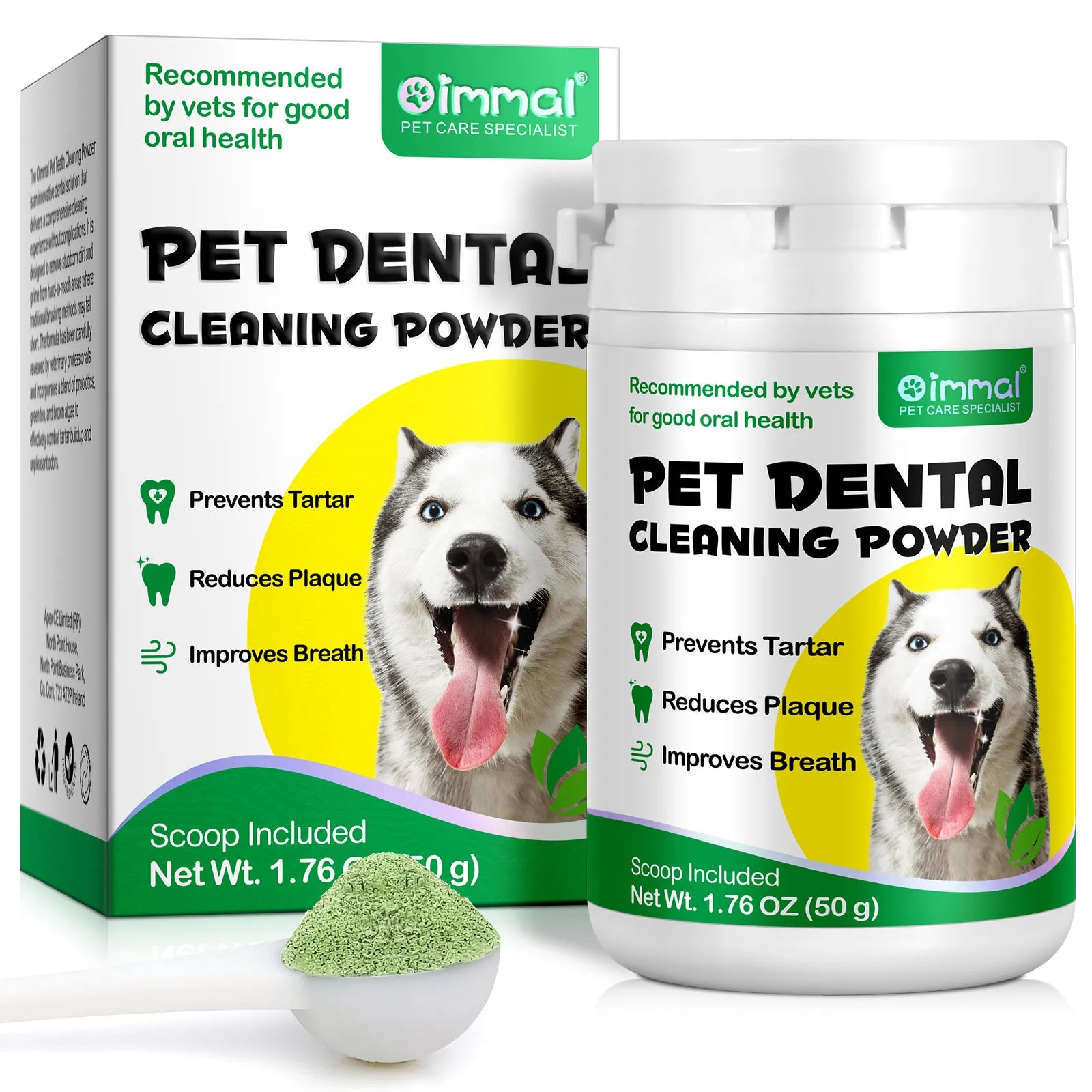 50g Pet Dental Cleaning Powder for Dogs Recommended by vets for good oral health