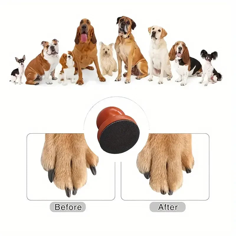 Dog Nail File Manual Wooden Pet Grooming Dogs Scratching Board Grinding Claw