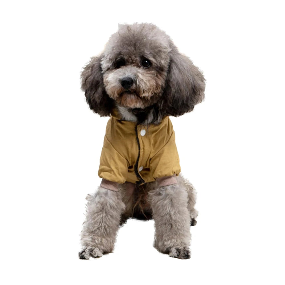 Winter Dog Jacket Hoodie