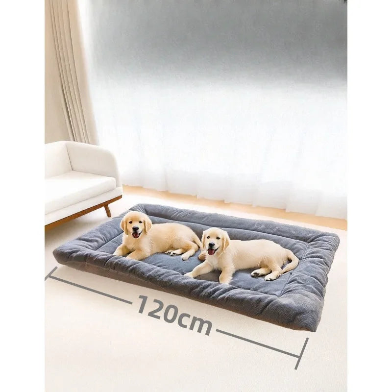 Thick Fleece Dog Bed Mat