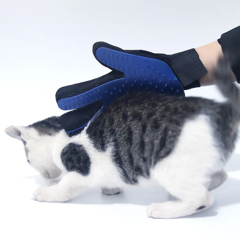 5-in-1 Pet Grooming Gloves