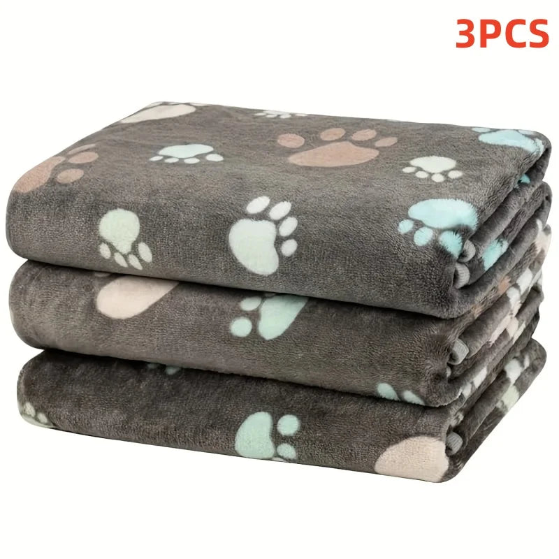 Paw Print Pet Blankets