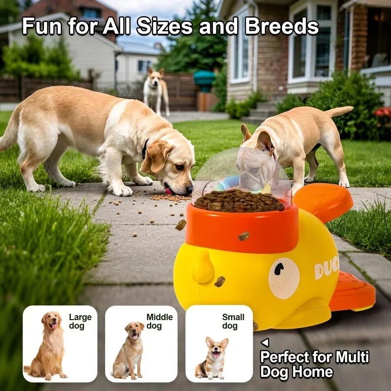 Interactive Duck Treat Dispenser Toy