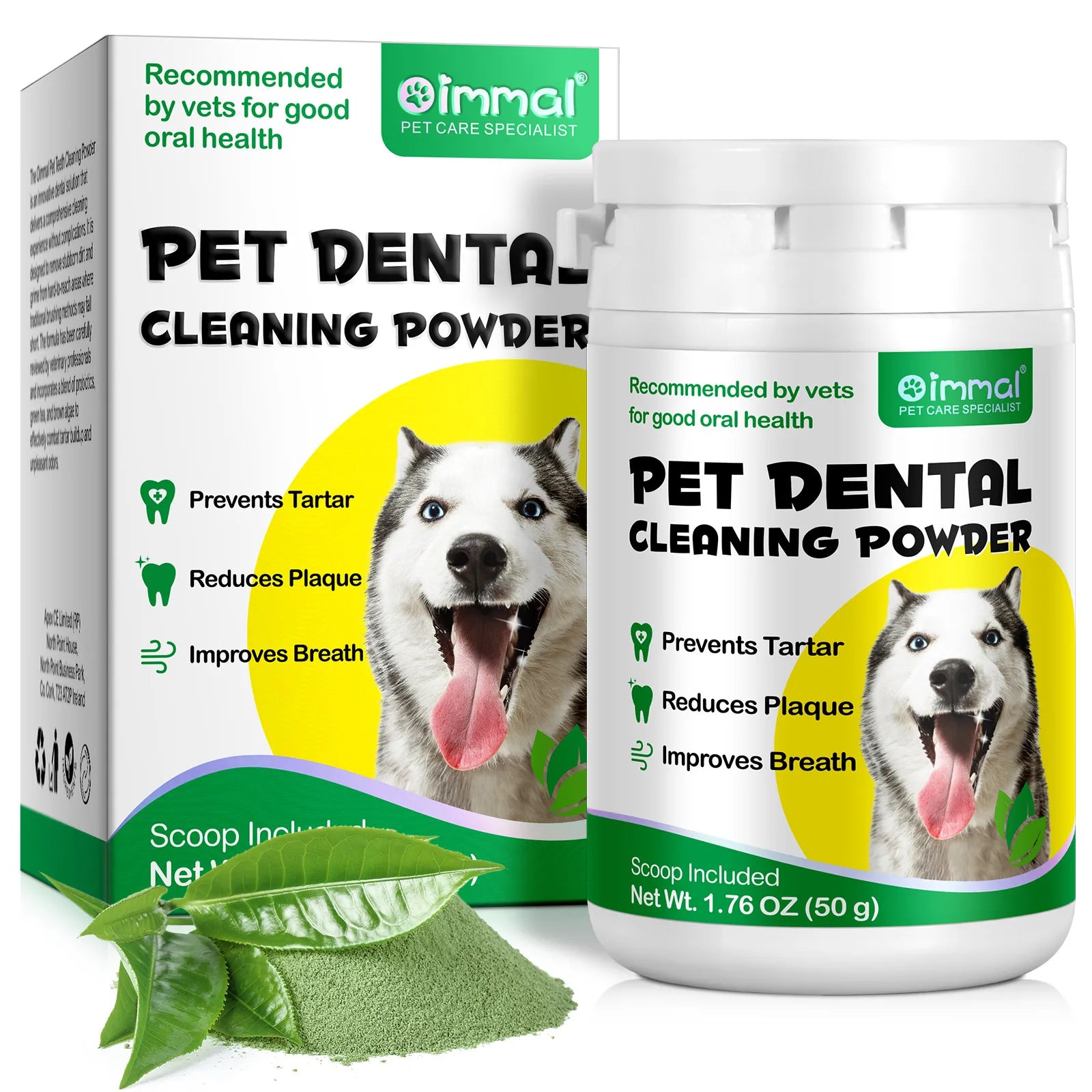 50g Pet Dental Cleaning Powder for Dogs Recommended by vets for good oral health