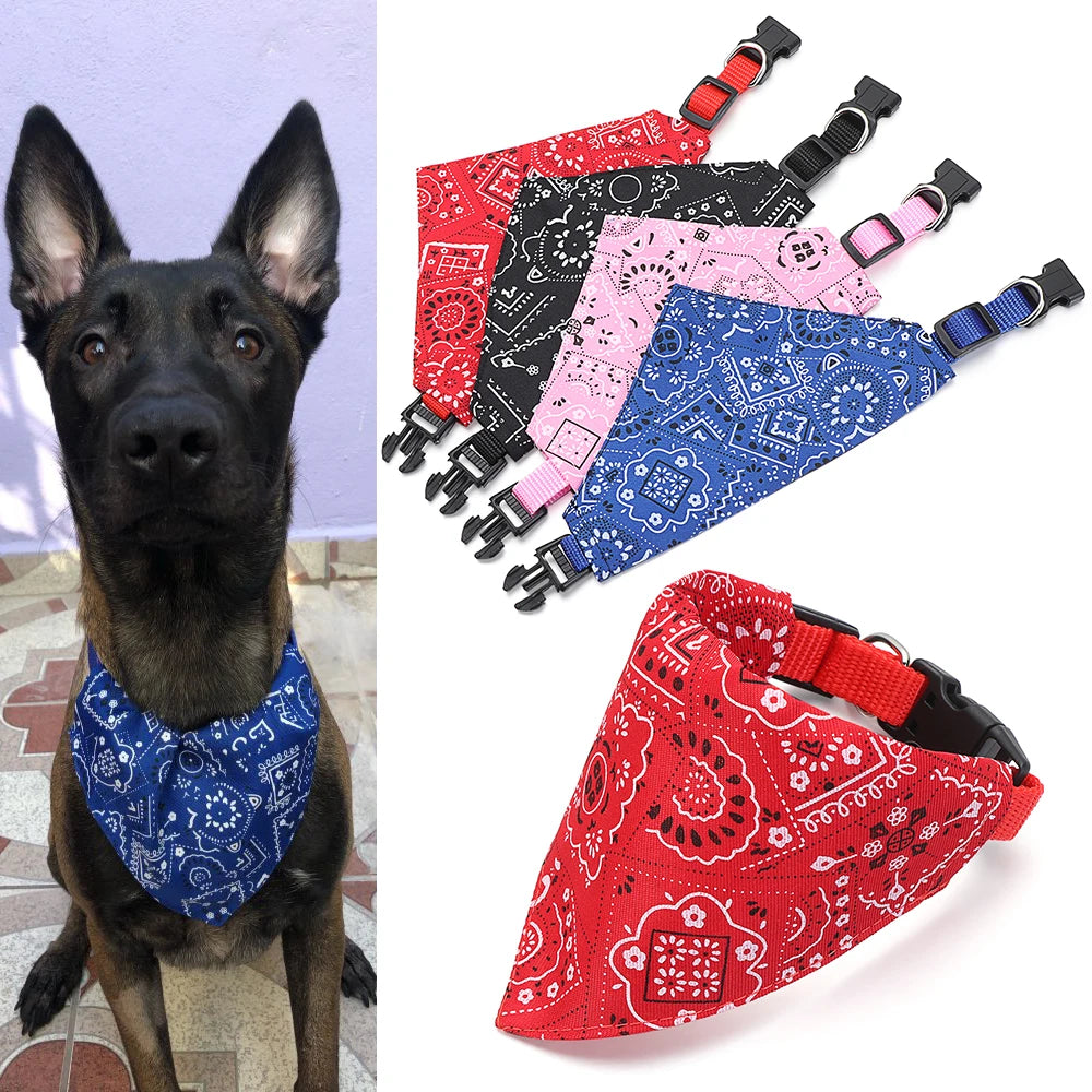 Adjustable Pet Bandana Scarf