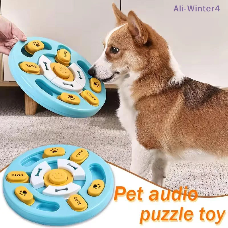 Pet Sound Educational Toys Dog Slow Food Basin Dog Educational Toy