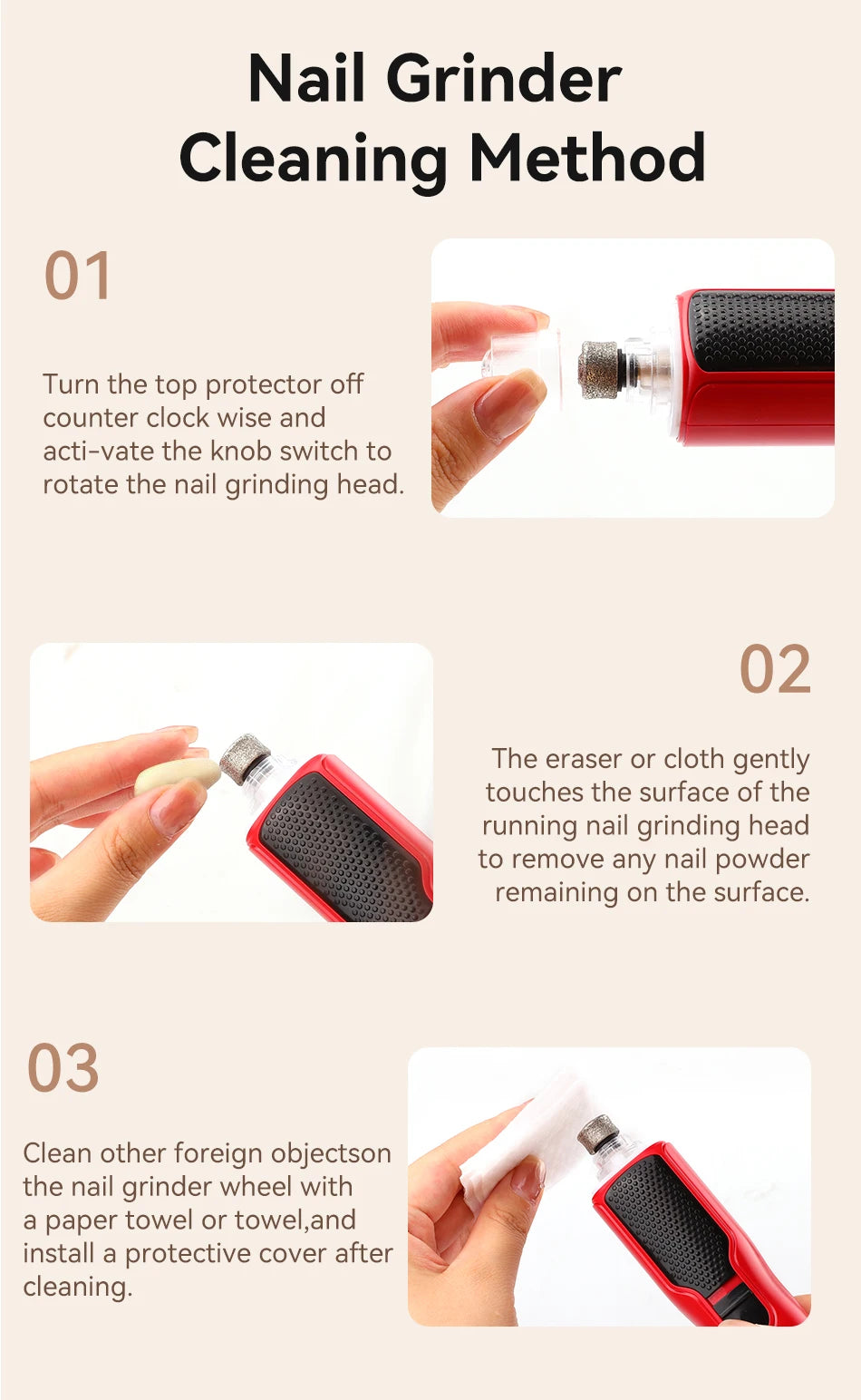 Electric Pet Nail Grinder