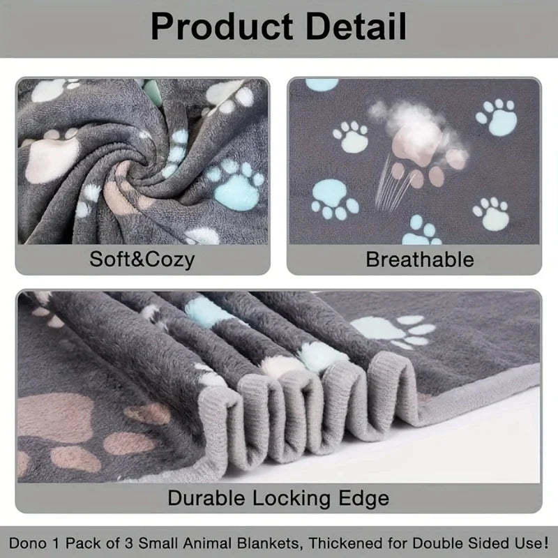 Paw Print Pet Blankets