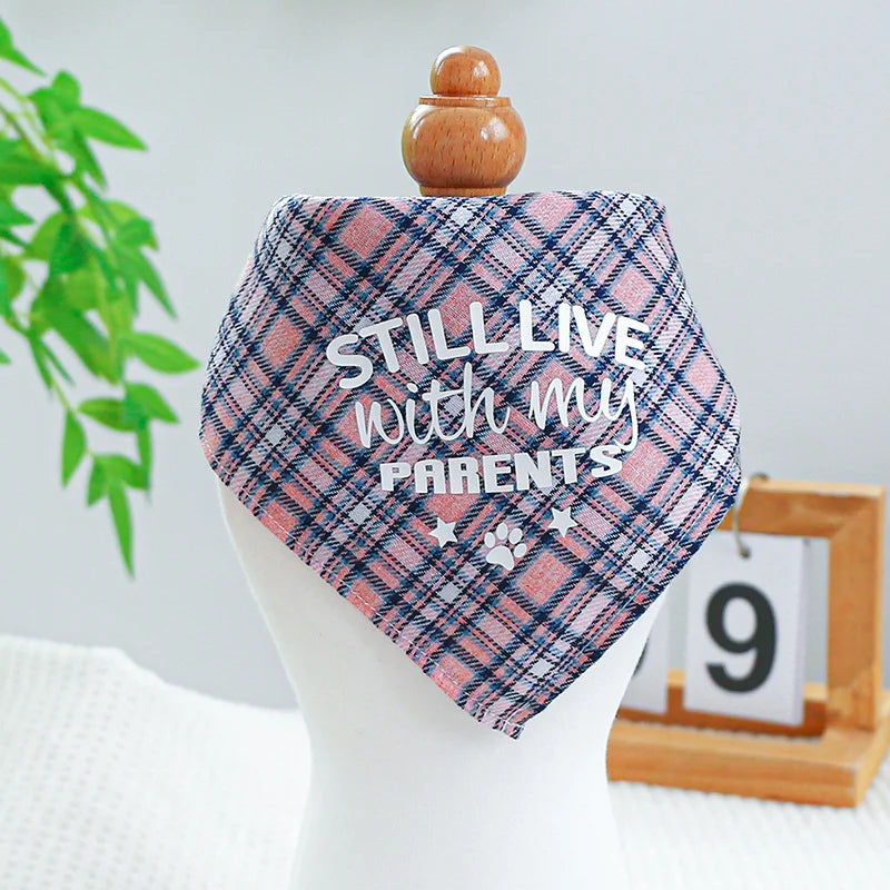 Festival Dog Bandana with Tassels