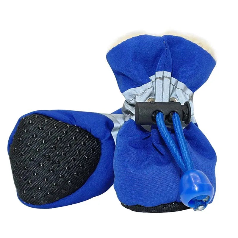 Waterproof Winter Dog Boots Set