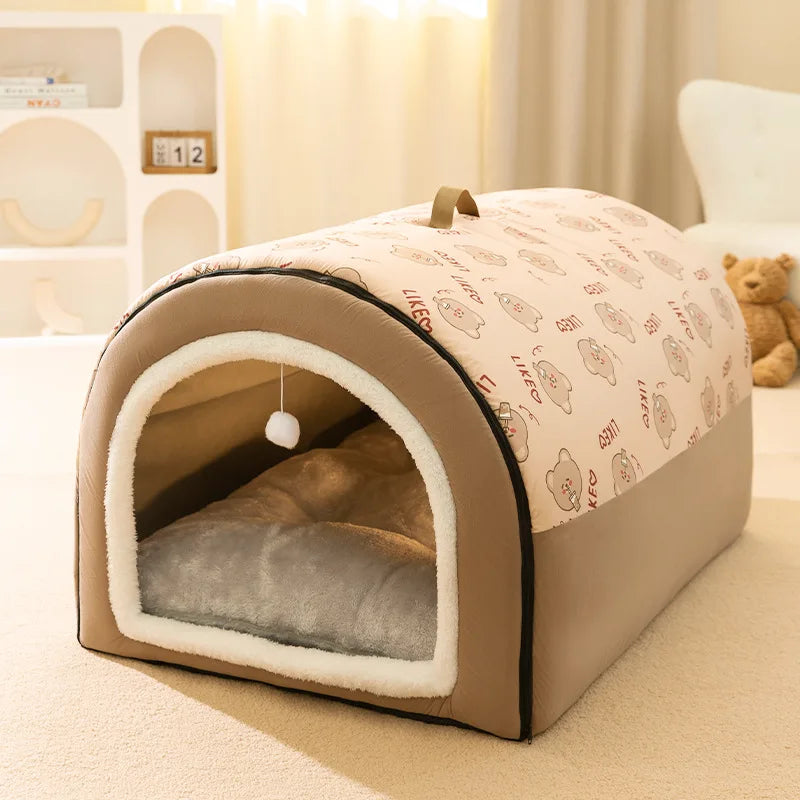 Big Dog Nest Winter Warm Dog House Removable and Washable Dog Bed