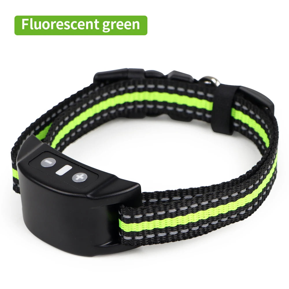 Dog Auto Anti-Bark Collar USB Rechargeable Training Collars Safety Static Shock