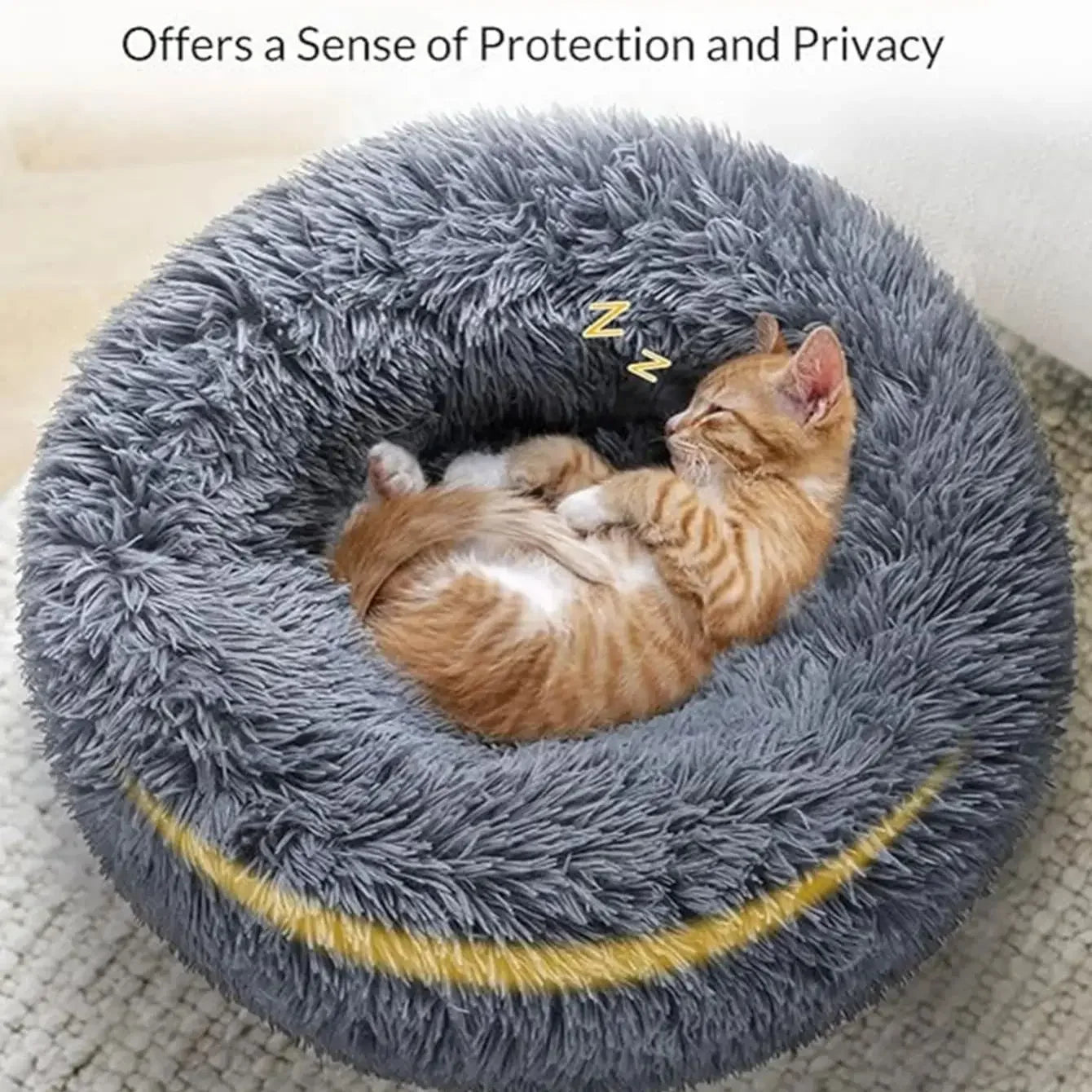 40-90cm 6 Sizes Round Pet Bed for Large Dog Bed Super Soft