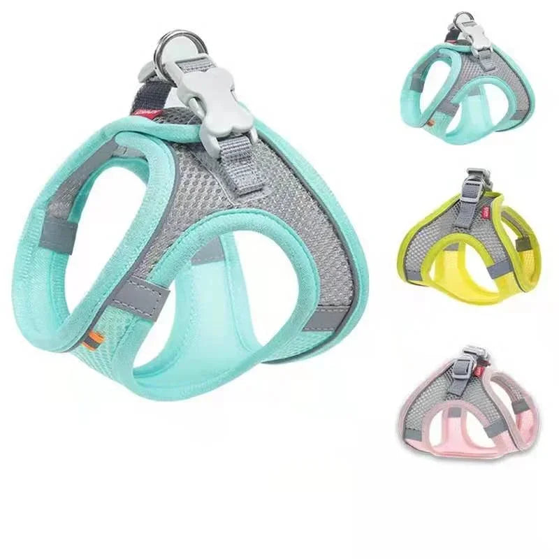 Dog Accessories Small Dog Collar Safety Vest Pet Chest Rope