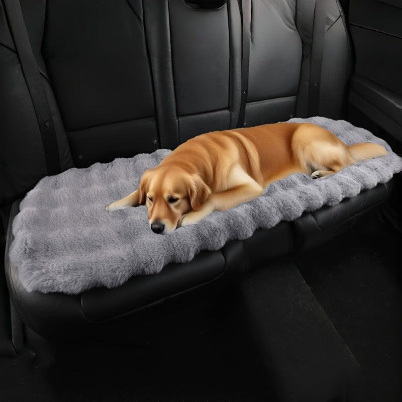 Winter Warm Plush Car Dog Bed Mat