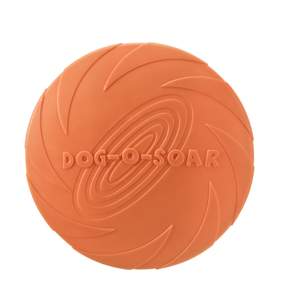 5.91/7.09/8.66inch Rubber Dog Flying Disc Pet Puppy Outdoor Sports Game Training Interactive Toy
