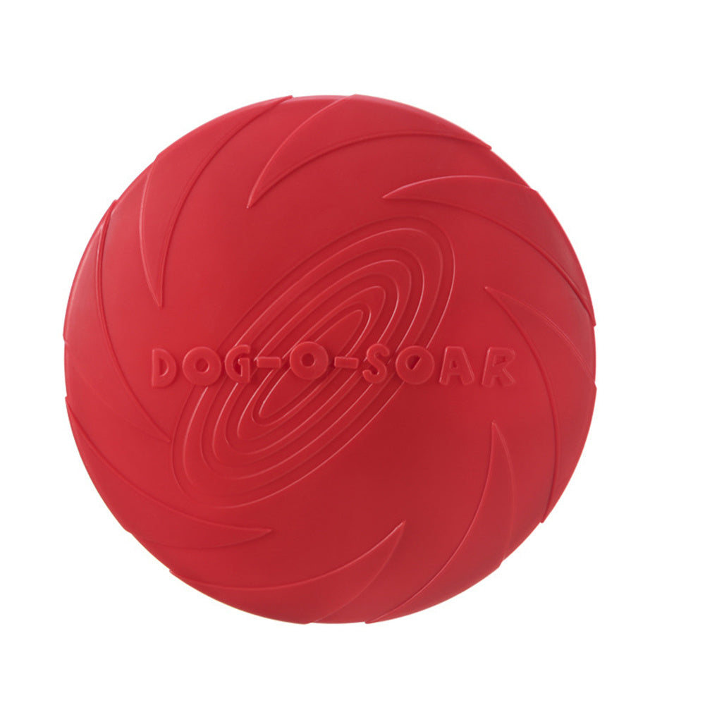 5.91/7.09/8.66inch Rubber Dog Flying Disc Pet Puppy Outdoor Sports Game Training Interactive Toy