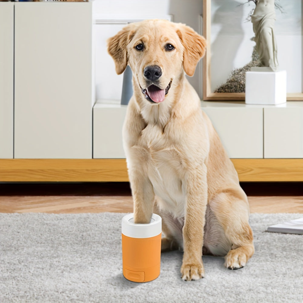 Effortless Automatic Dog Paw Cleaner - Compact Travel Paw Wash Cup